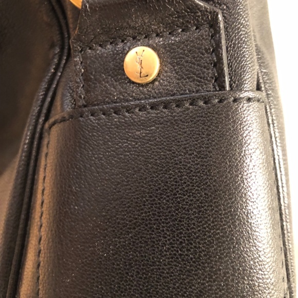 YSL ShoulderBag  Black Leather - Picture 7 of 9